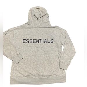 Fear of God Essentials Gray Hoodie